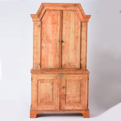 7-8135_Gustavian-Cabinet-with-Original-Coral-Paint-C.-1814-10