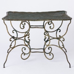 7-8145-Pinched-Top-French-Wrought-Iron-Table-10