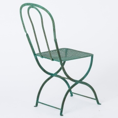7-8146-Pair-of-Parisian-Wrought-Iron-Chairs-in-Green-Paint-17