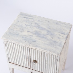 7-8153-Gustavian-Nightstand-with-ribbed-front-C.-1800-20