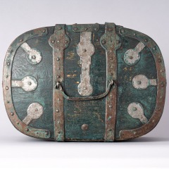 7-8157-Travel-Box-with-Old-Blue-Green-Paint-from-Northern-Sweden-C.-1800-13