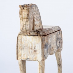 7-8175-A-late-19th-century-Swedish-Horse-with-Original-White-Paint-and-Remnants-of-Decoration-10