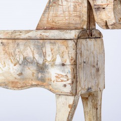 7-8175-A-late-19th-century-Swedish-Horse-with-Original-White-Paint-and-Remnants-of-Decoration-12