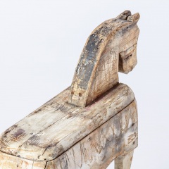 7-8175-A-late-19th-century-Swedish-Horse-with-Original-White-Paint-and-Remnants-of-Decoration-14