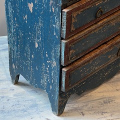 7-8187-19th-C-Swedish-Minature-Armoir-or-Jewelry-Case-with-Blue-Paint-14
