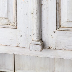 7-8193_A-Swedish-Gustavian-Period-Country-Cabinet-in-White-C.-1810-15