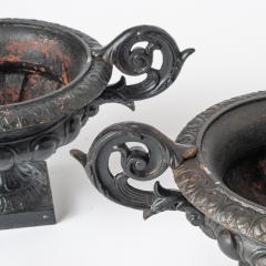 7-8194-A-French-Pair-of-Cast-Iron-Urns-with-Old-Black-Paint-Circa-1920-12