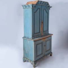 7-8225-Swedish-Baroque-Cabinet-with-Blue-Faux-Marble-Mouldings-C-1803-19