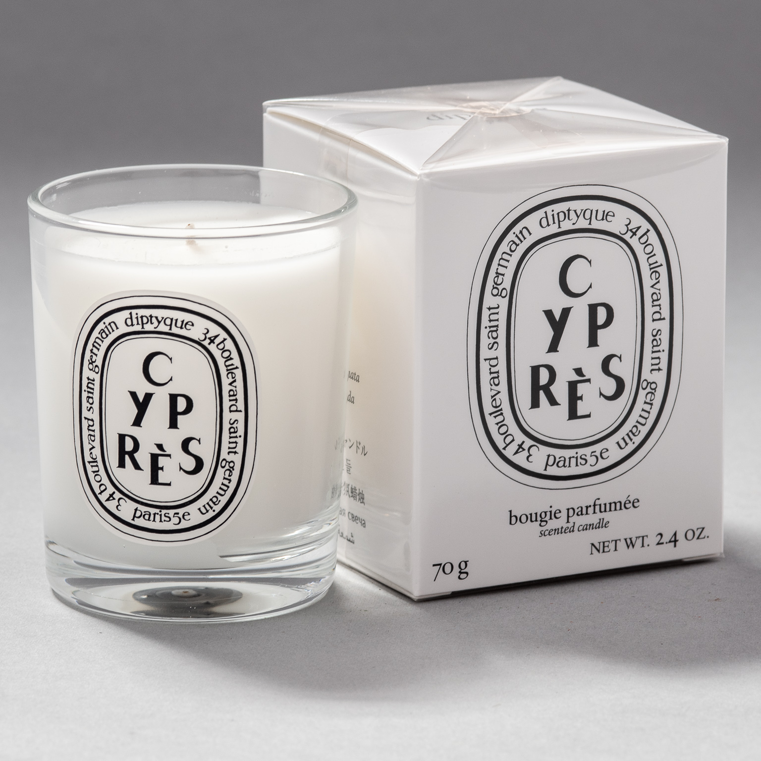 Black Cypress Petite Candle main image 0