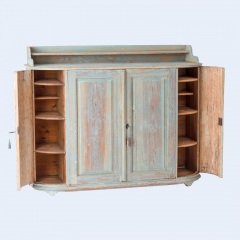 7-8214-A-Swedish-Sideboard-Dryscrapped-to-Original-Blue-Paint-Stockholm-C.-1770-4