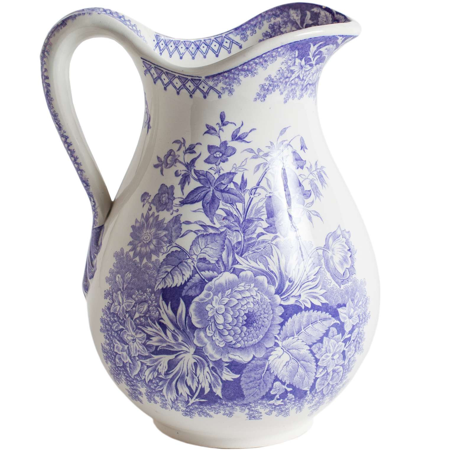 lavender pitcher dawn hill swedish antiques