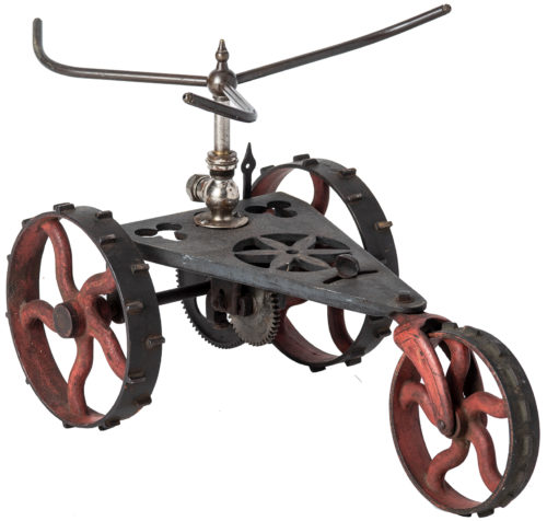 American Made Large Cast Iron Tractor Sprinkler Circa 1900