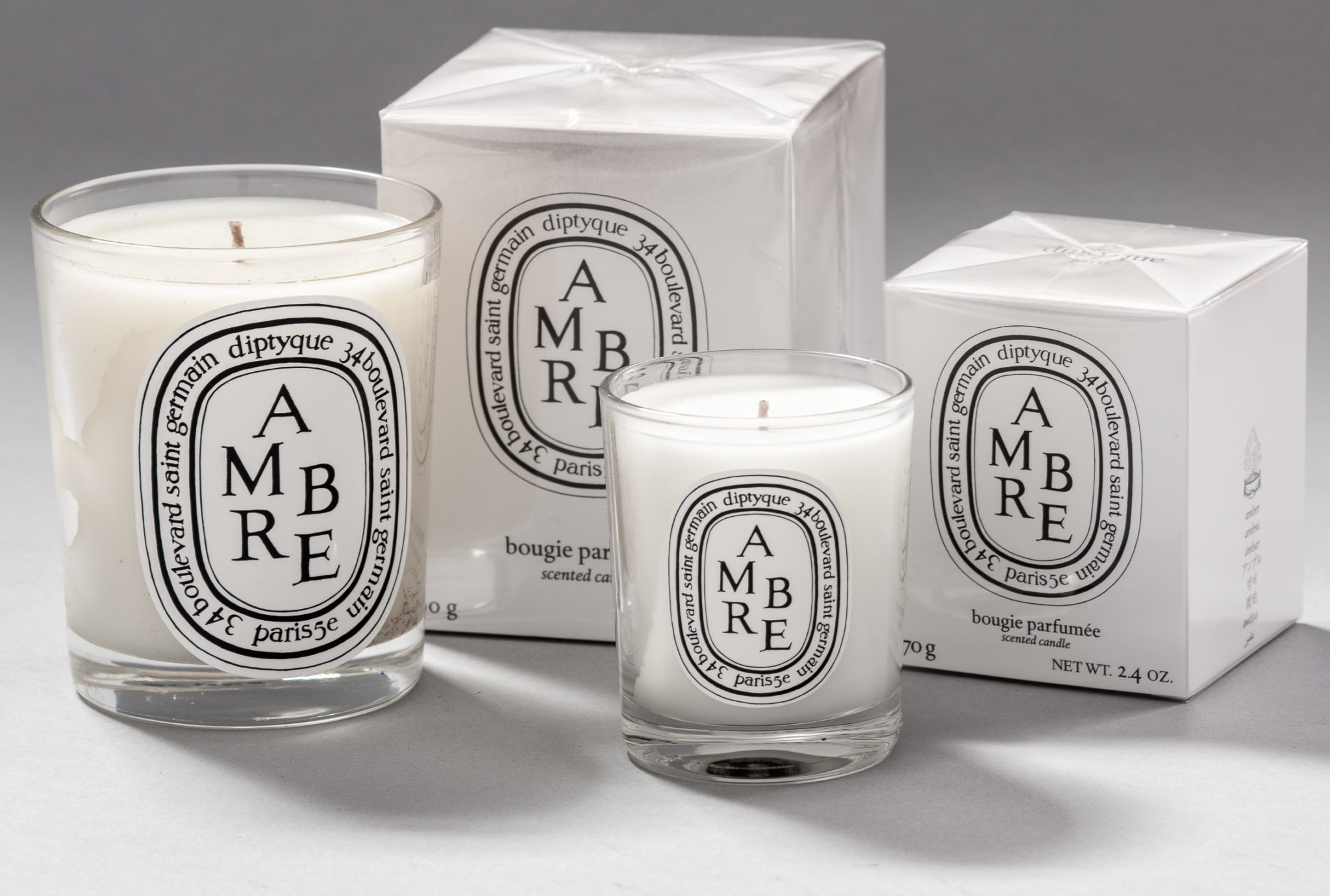 Ambre / Amber Scented Candle