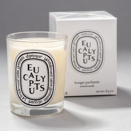 Eucalyptus scented candle
