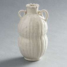 FP-28 H&G Loop Vase with Pinched Middle