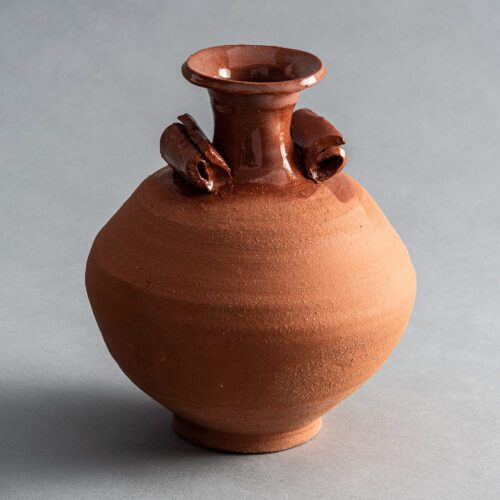 fp-0049_ Terra Cotta Bud Vase