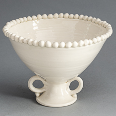 frances palmer footed bowl with handles