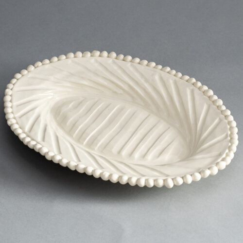 frances palmer oval platter with diagonal rim